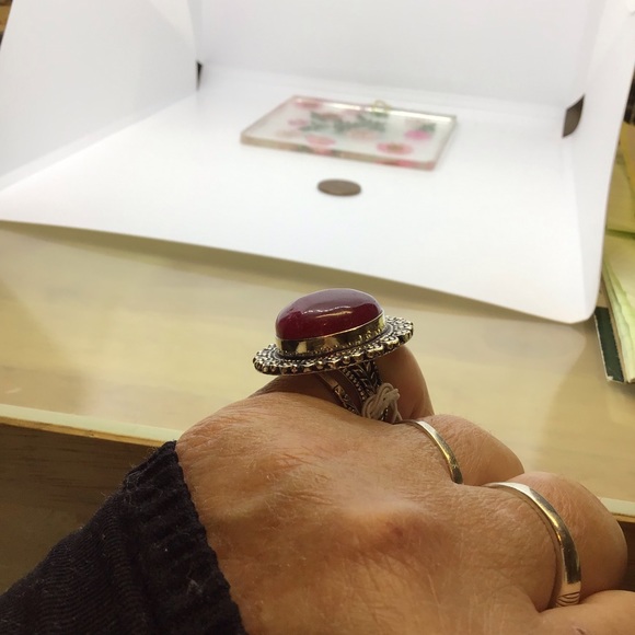 Large Ruby Ring - Picture 11 of 16